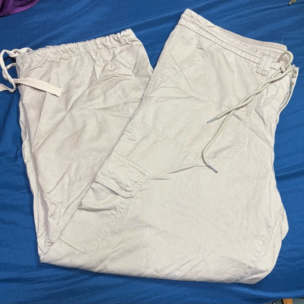 Wild Fable Tan Cargo Pants with Relaxed Fit